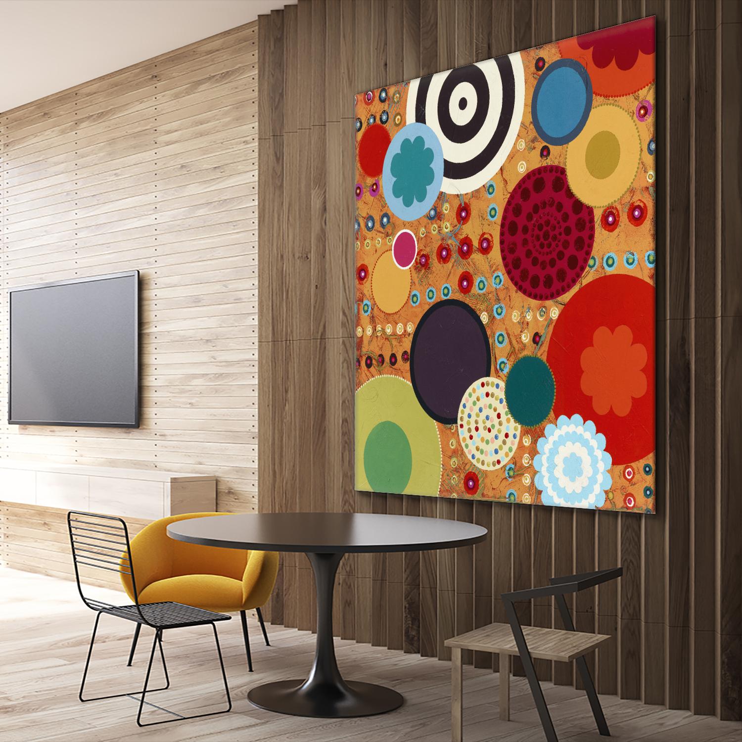 Fiesta 2 by Lisa Kesler on GIANT ART - red contemporary