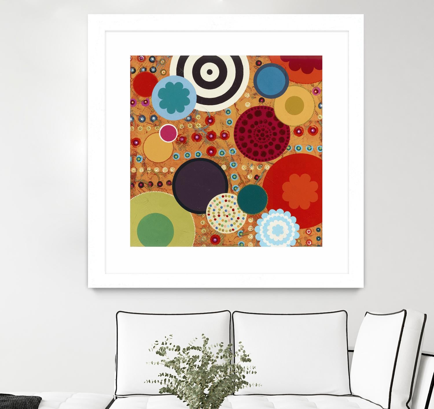 Fiesta 2 by Lisa Kesler on GIANT ART - red contemporary
