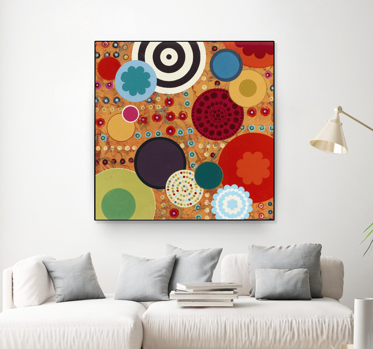 Fiesta 2 by Lisa Kesler on GIANT ART - red contemporary