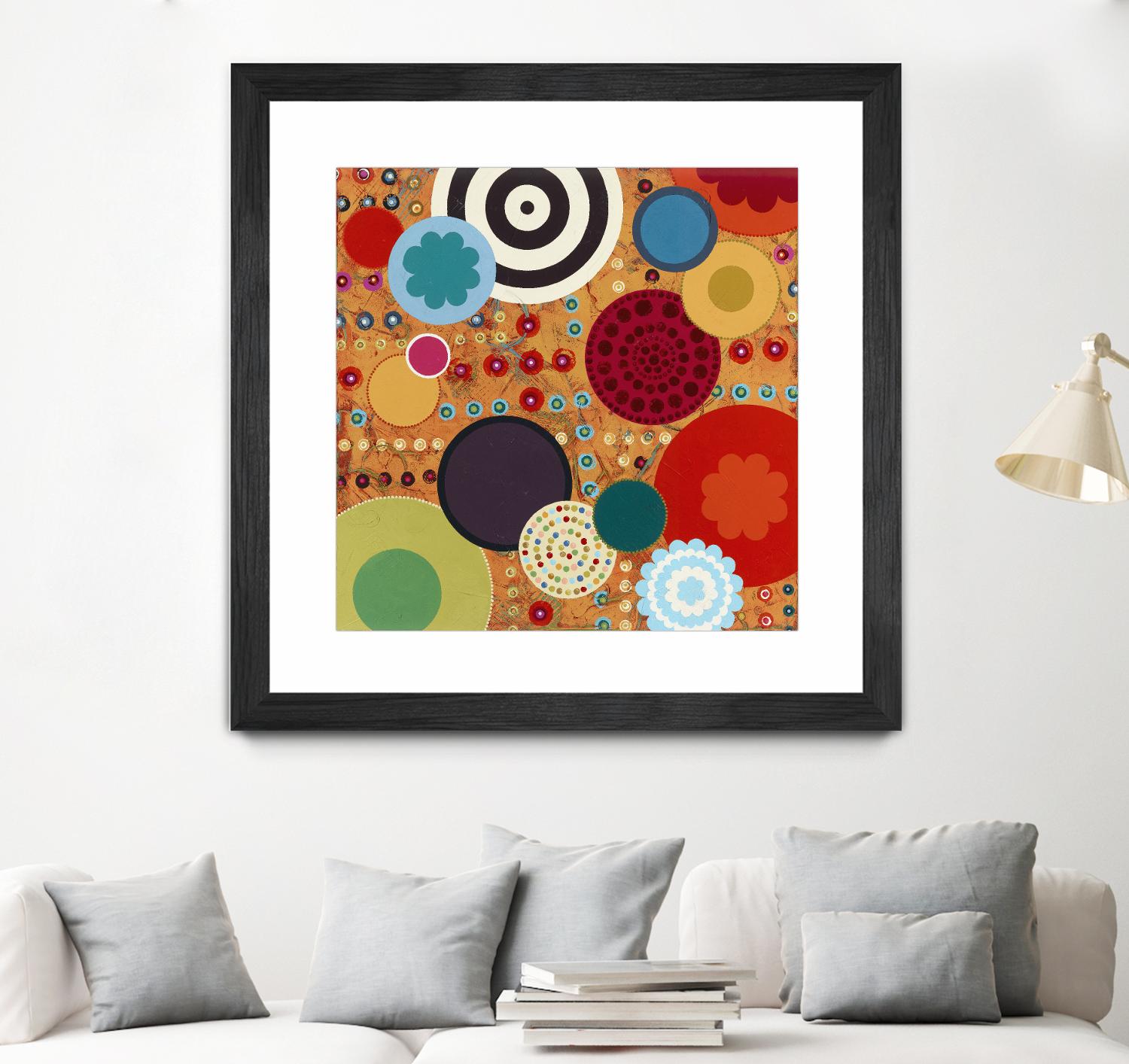 Fiesta 2 by Lisa Kesler on GIANT ART - red contemporary