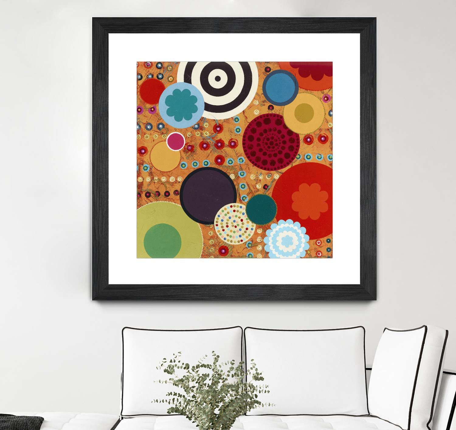 Fiesta 2 by Lisa Kesler on GIANT ART - red contemporary