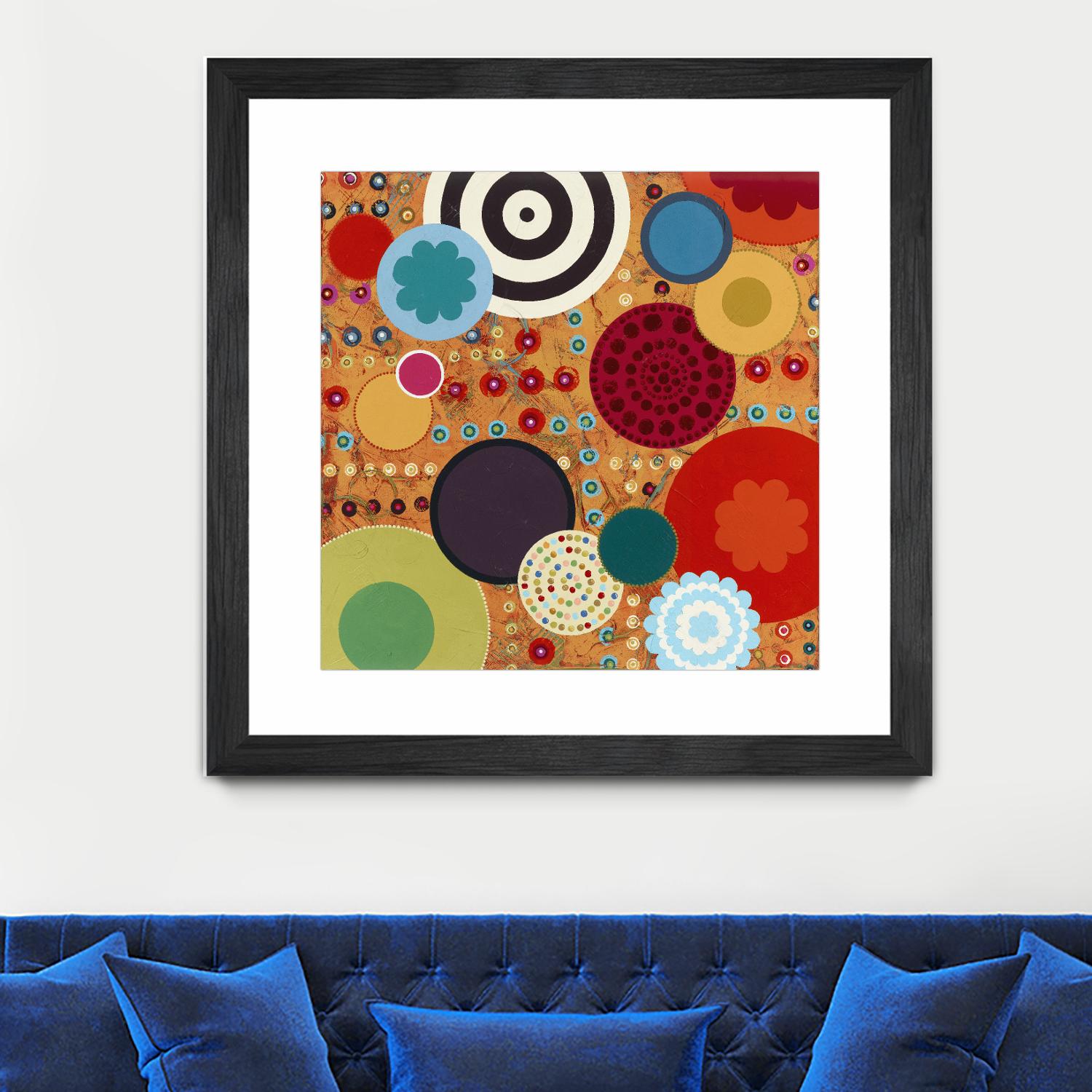 Fiesta 2 by Lisa Kesler on GIANT ART - red contemporary