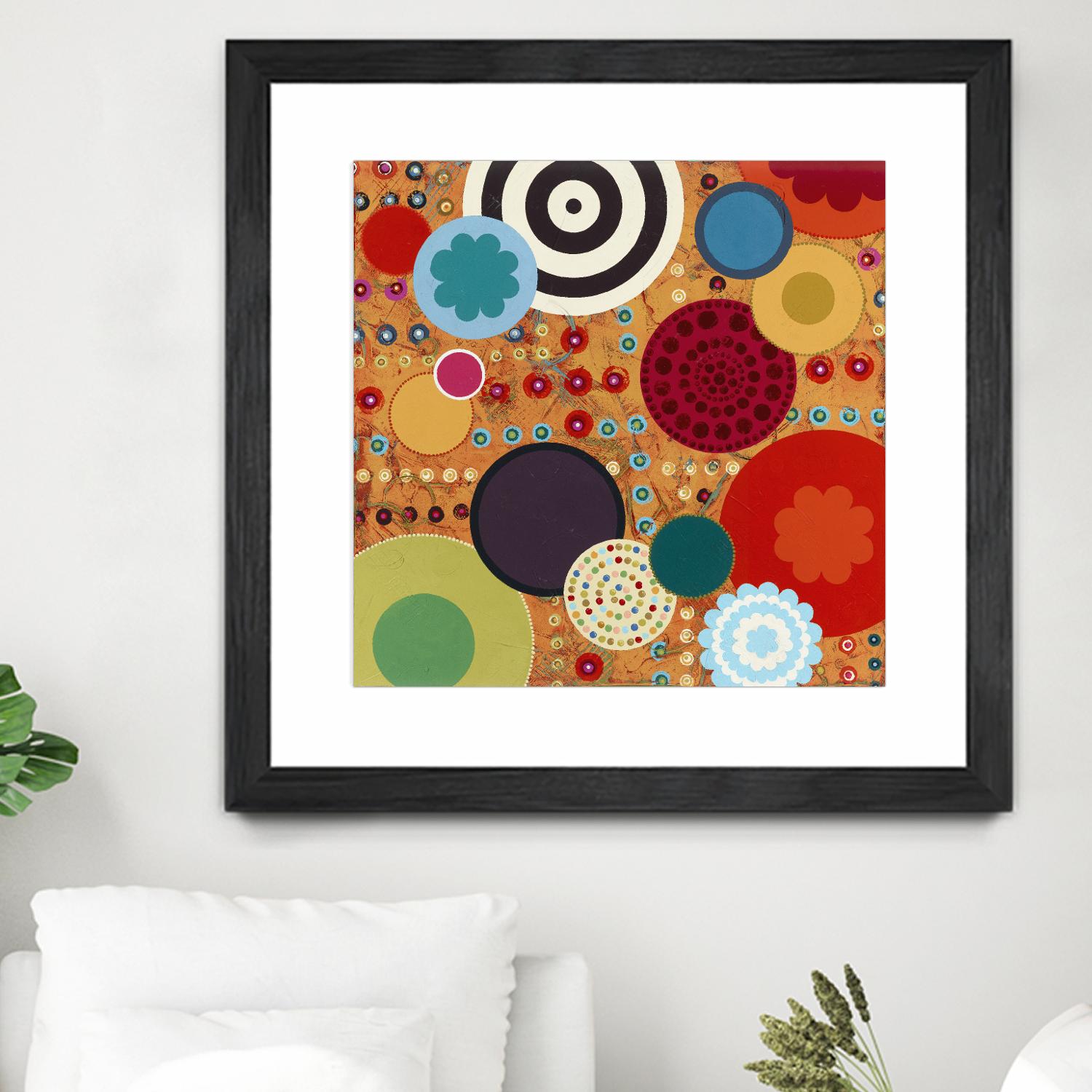 Fiesta 2 by Lisa Kesler on GIANT ART - red contemporary