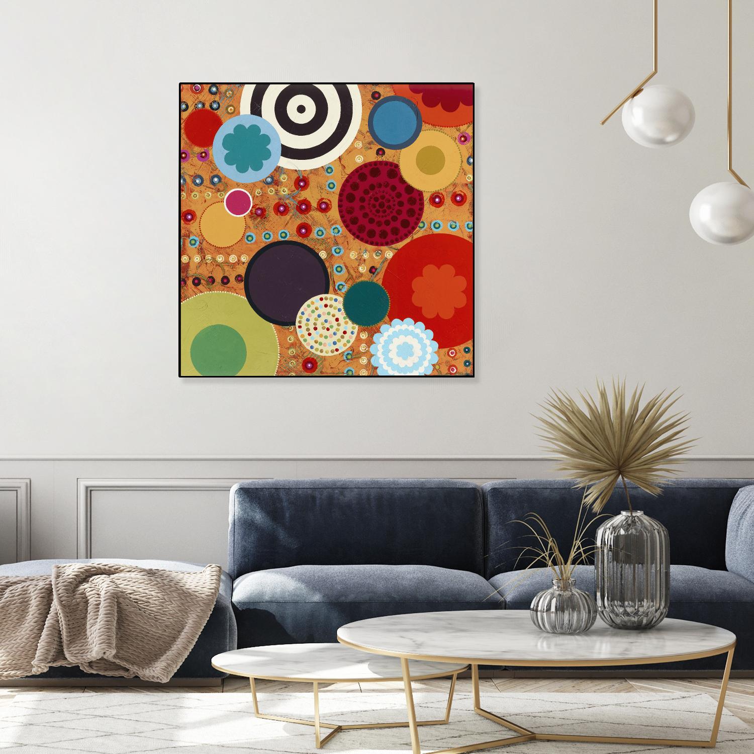 Fiesta 2 by Lisa Kesler on GIANT ART - red contemporary