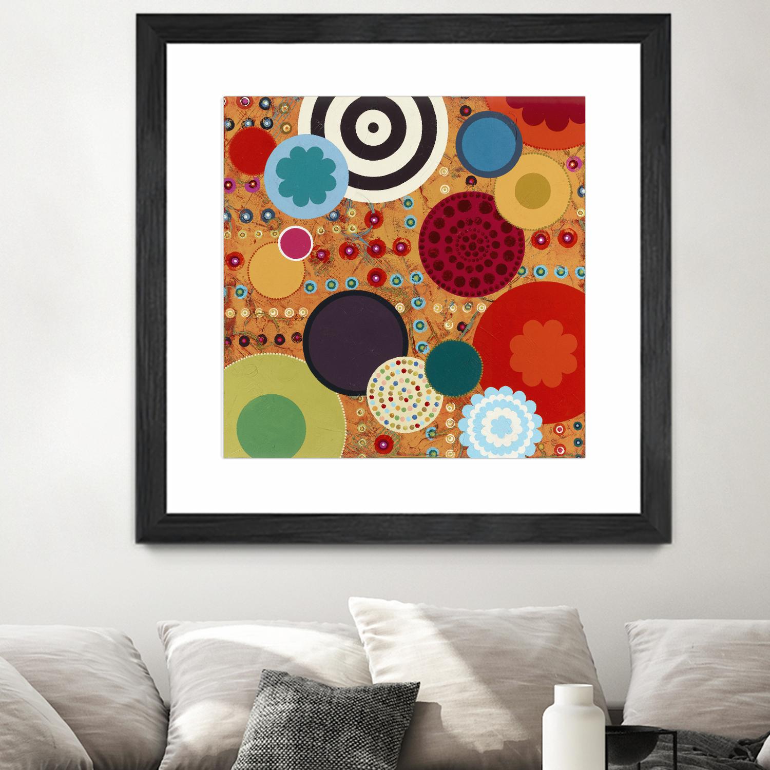 Fiesta 2 by Lisa Kesler on GIANT ART - red contemporary