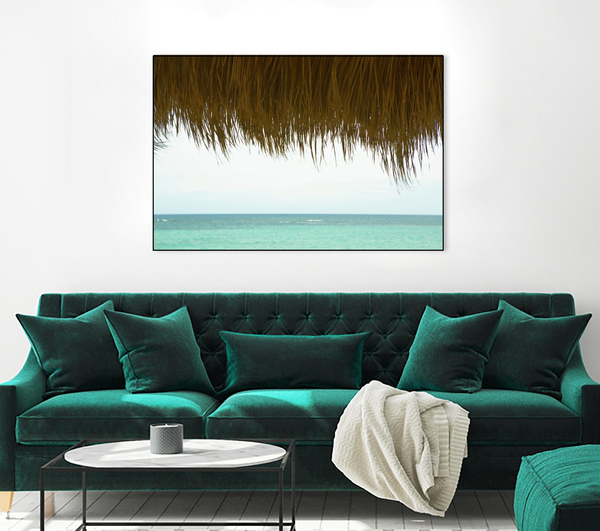 Palapa by Acer Images on GIANT ART - blue sea scene
