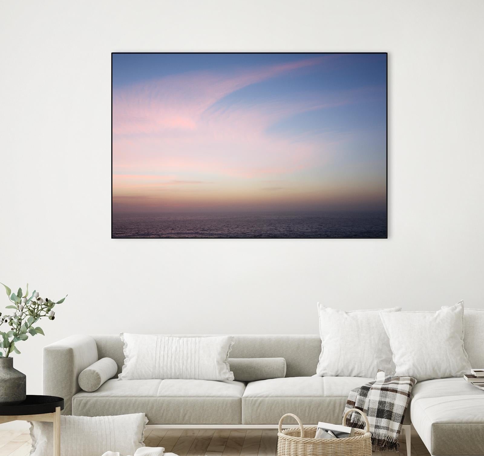 Ocean and Sky 1 by Acer Images on GIANT ART - pink landscape