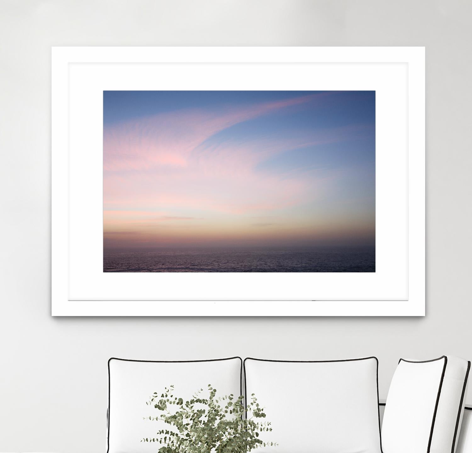 Ocean and Sky 1 by Acer Images on GIANT ART - pink landscape