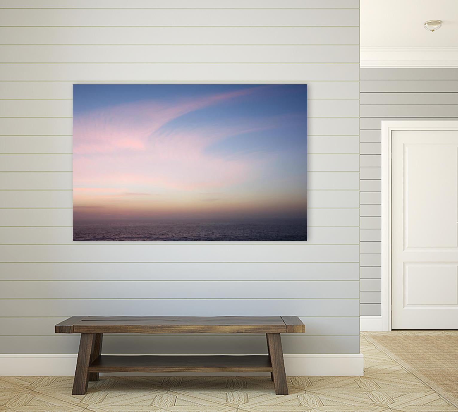 Ocean and Sky 1 by Acer Images on GIANT ART - pink landscape