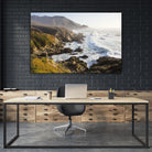 Big Sur Wave 2 by Acer Images on GIANT ART - white landscape