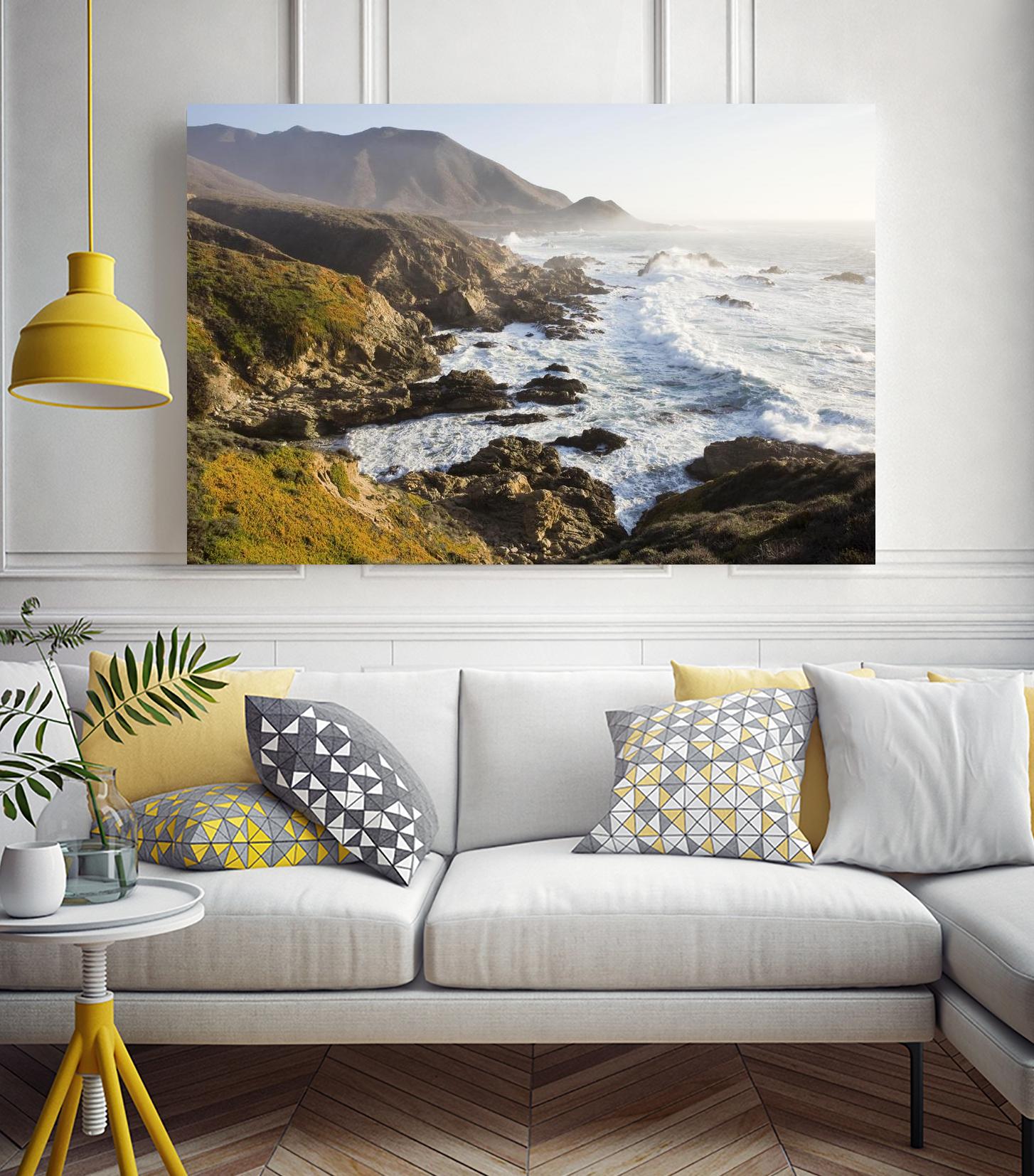 Big Sur Wave 2 by Acer Images on GIANT ART - white landscape