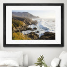 Big Sur Wave 2 by Acer Images on GIANT ART - white landscape