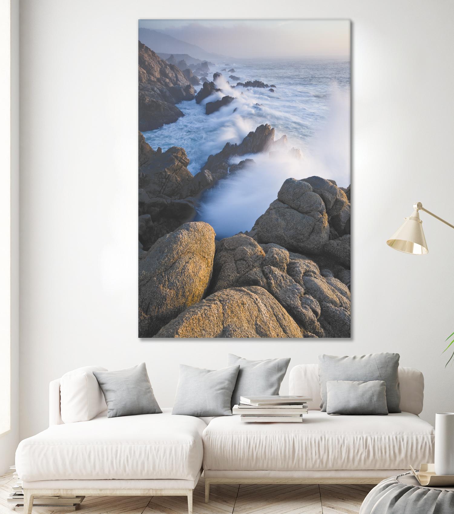 Big Sur Wave 3 by Acer Images on GIANT ART - white landscape