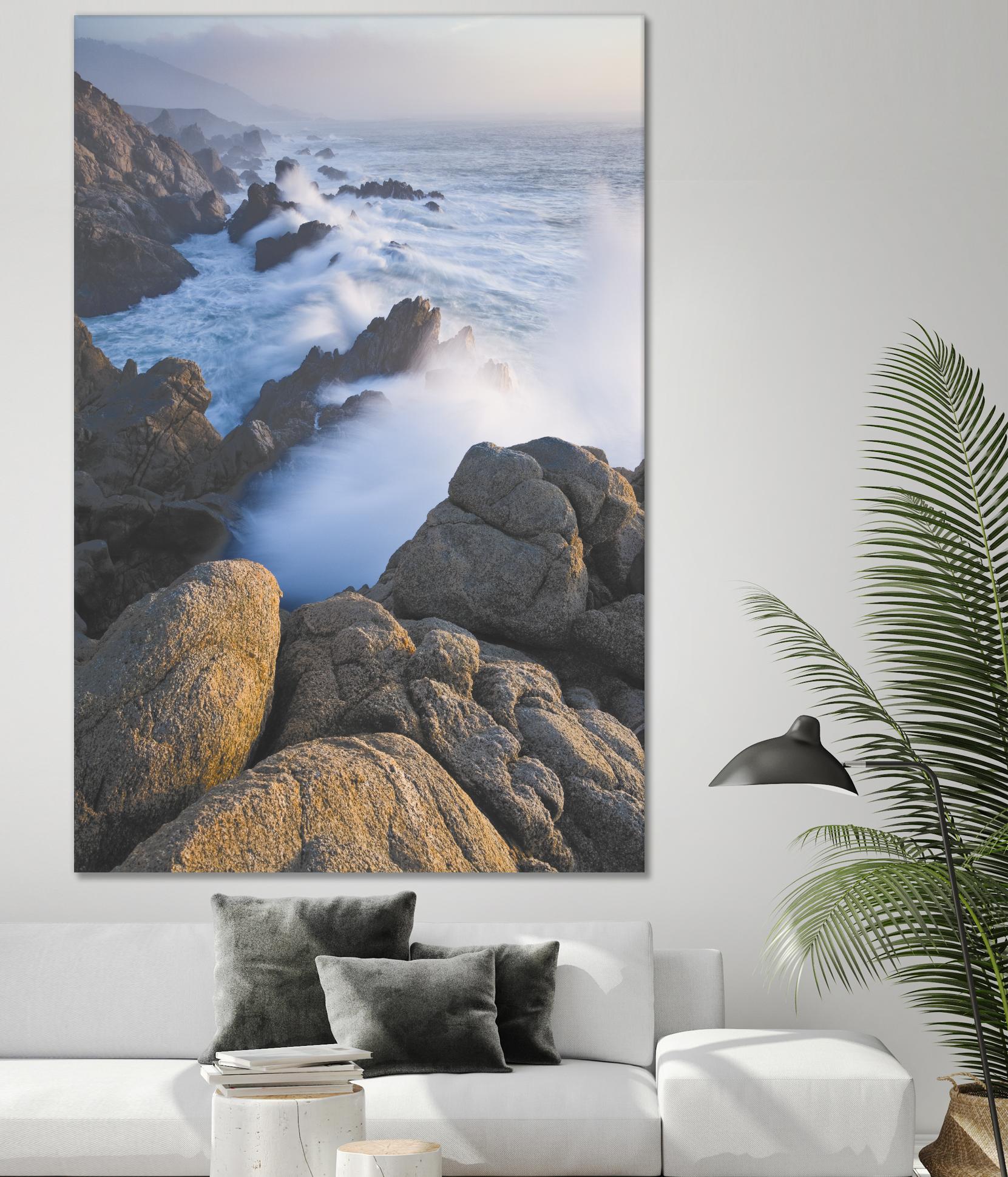 Big Sur Wave 3 by Acer Images on GIANT ART - white landscape