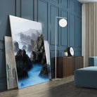 Big Sur Wave 6 by Acer Images on GIANT ART - blue landscape