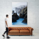 Big Sur Wave 6 by Acer Images on GIANT ART - blue landscape