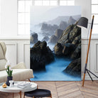 Big Sur Wave 6 by Acer Images on GIANT ART - blue landscape