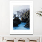 Big Sur Wave 6 by Acer Images on GIANT ART - blue landscape