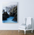 Big Sur Wave 6 by Acer Images on GIANT ART - blue landscape