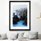 Big Sur Wave 6 by Acer Images on GIANT ART - blue landscape
