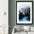 Big Sur Wave 6 by Acer Images on GIANT ART - blue landscape