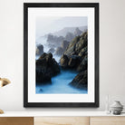 Big Sur Wave 6 by Acer Images on GIANT ART - blue landscape