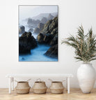 Big Sur Wave 6 by Acer Images on GIANT ART - blue landscape