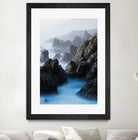 Big Sur Wave 6 by Acer Images on GIANT ART - blue landscape