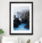 Big Sur Wave 6 by Acer Images on GIANT ART - blue landscape