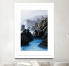 Big Sur Wave 6 by Acer Images on GIANT ART - blue landscape