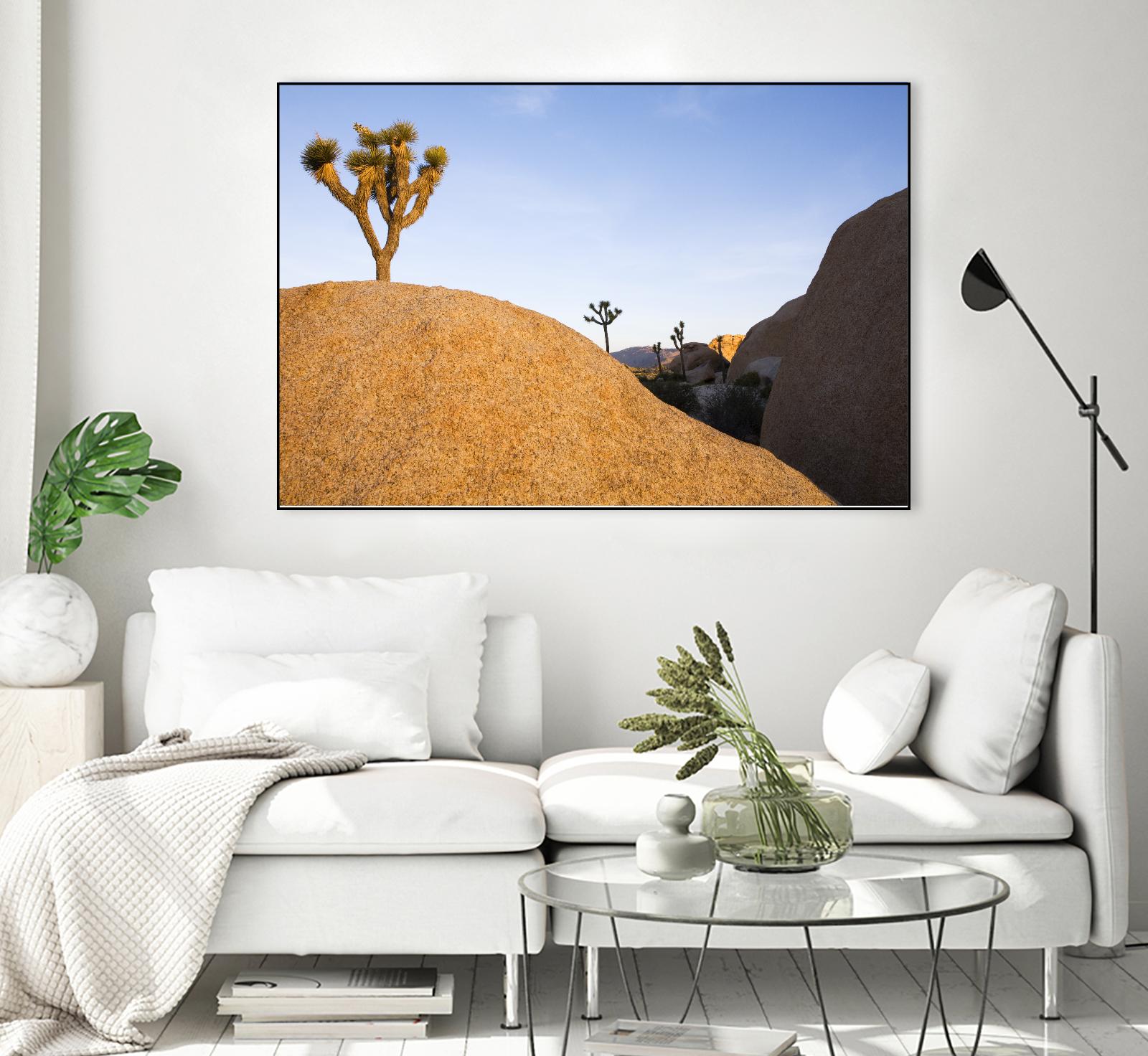 Joshua Tree Dream by Acer Images on GIANT ART - blue landscape