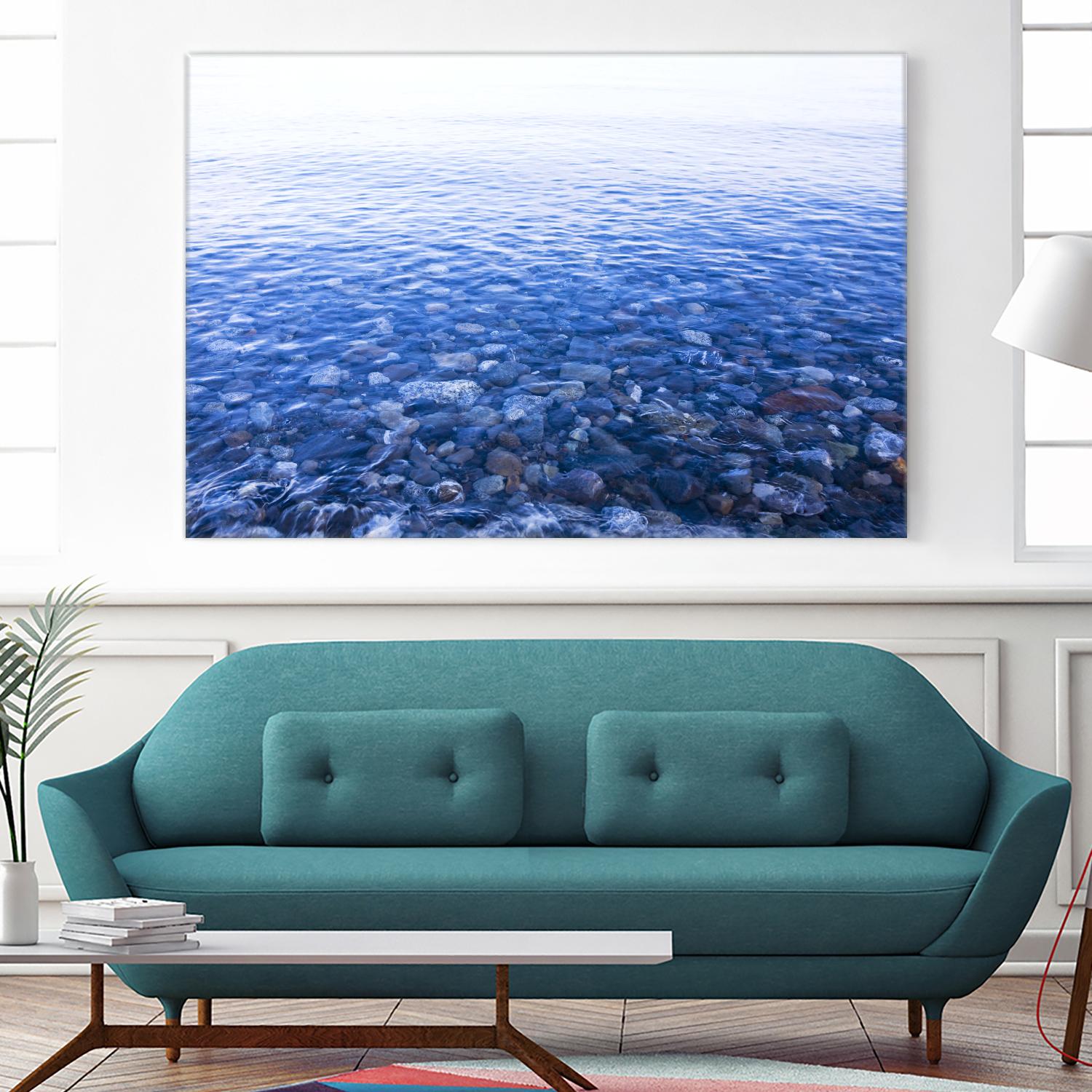 Alaska Water by Acer Images on GIANT ART - white sea scene