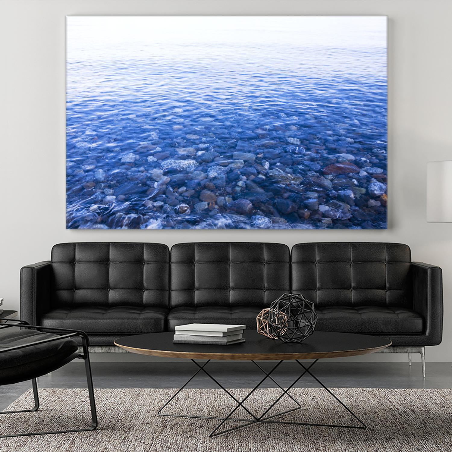 Alaska Water by Acer Images on GIANT ART - white sea scene