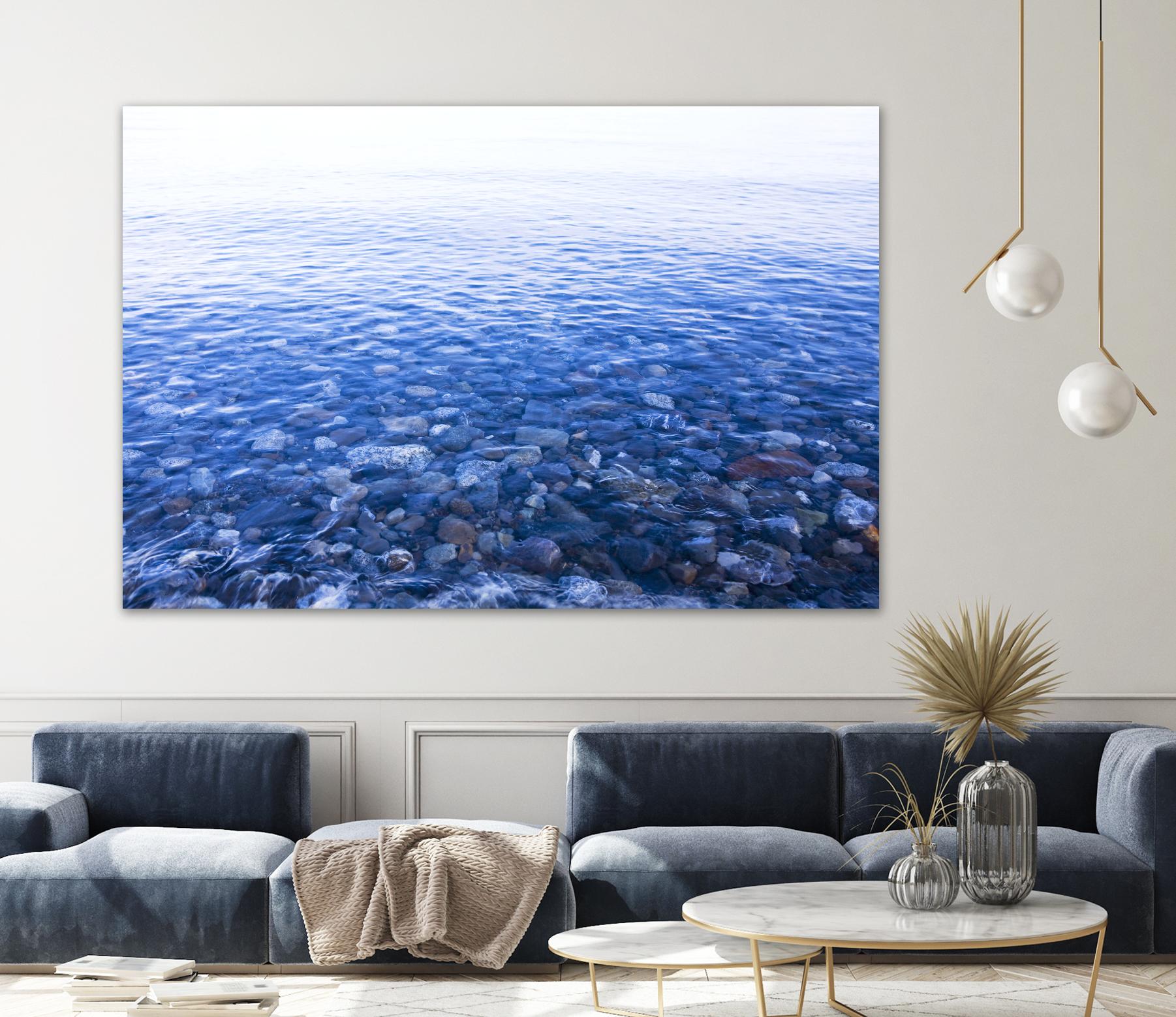 Alaska Water by Acer Images on GIANT ART - white sea scene