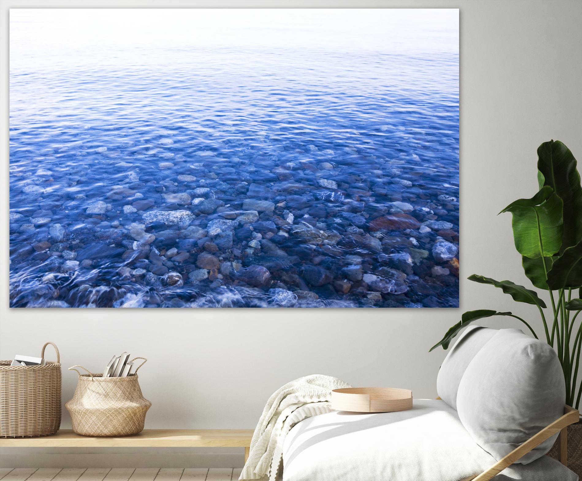 Alaska Water by Acer Images on GIANT ART - white sea scene