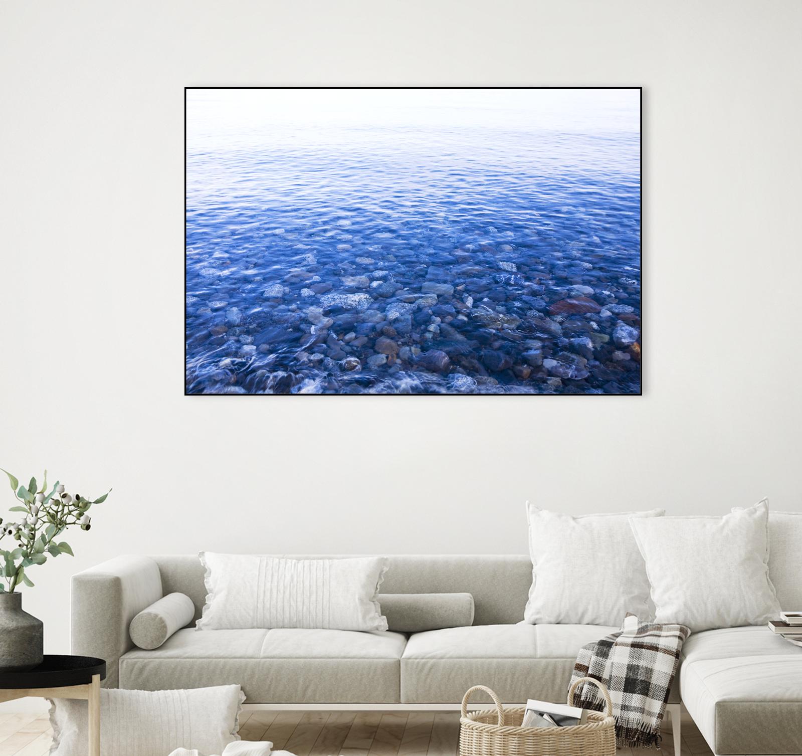 Alaska Water by Acer Images on GIANT ART - white sea scene