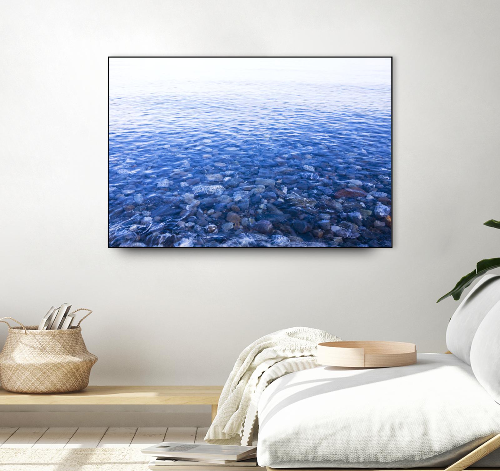 Alaska Water by Acer Images on GIANT ART - white sea scene