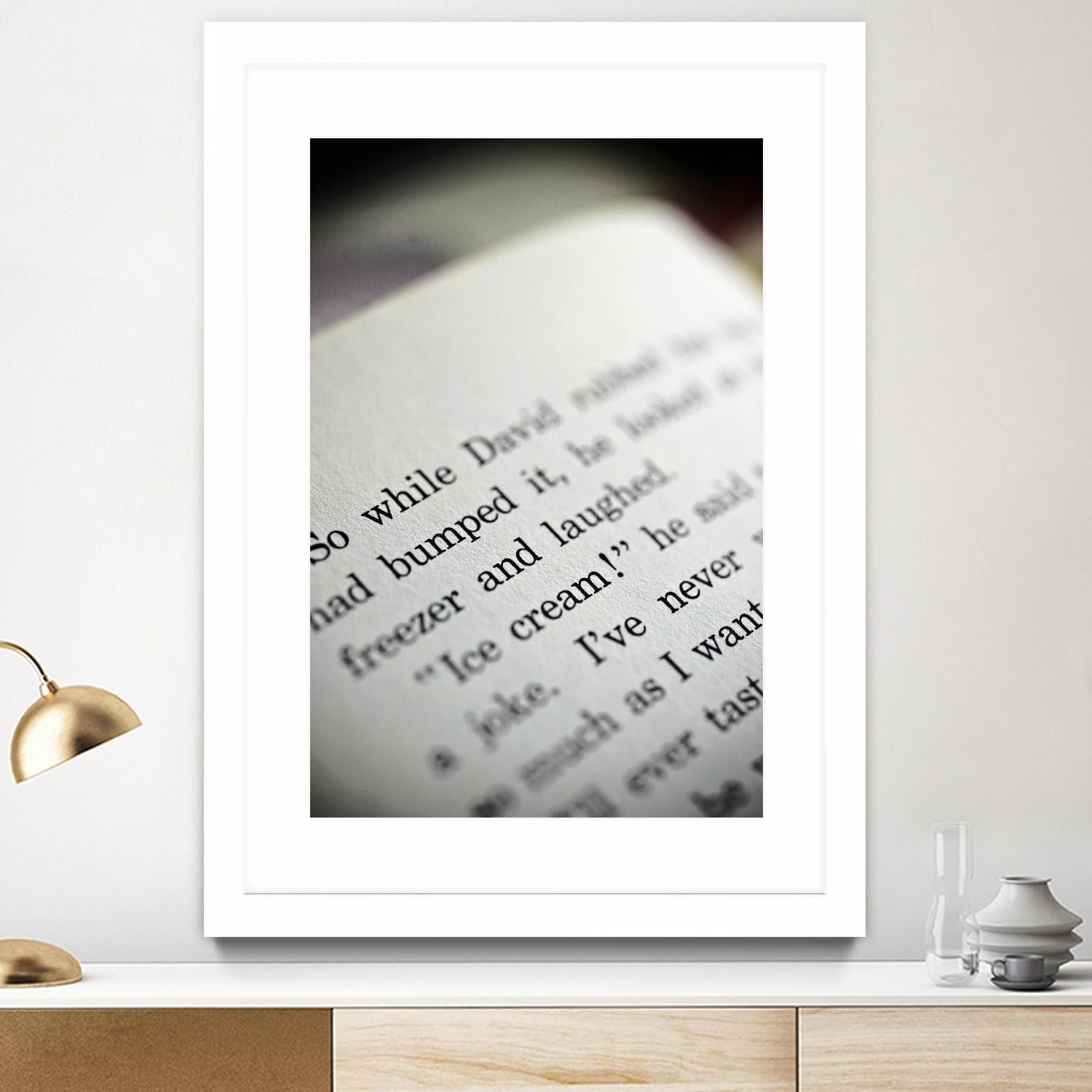 Ice Cream by Amy Smith on GIANT ART - white photo art