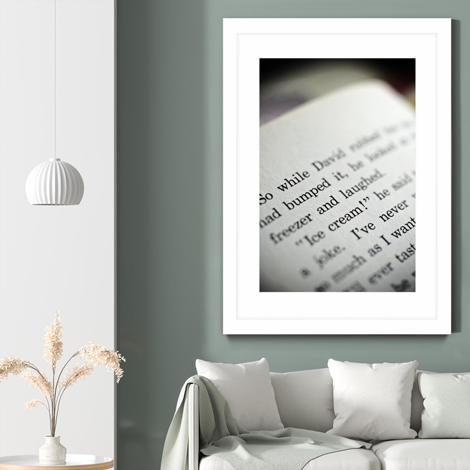 Ice Cream by Amy Smith on GIANT ART - white photo art