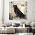 Best of Breed by Mary Calkins on GIANT ART - beige animals