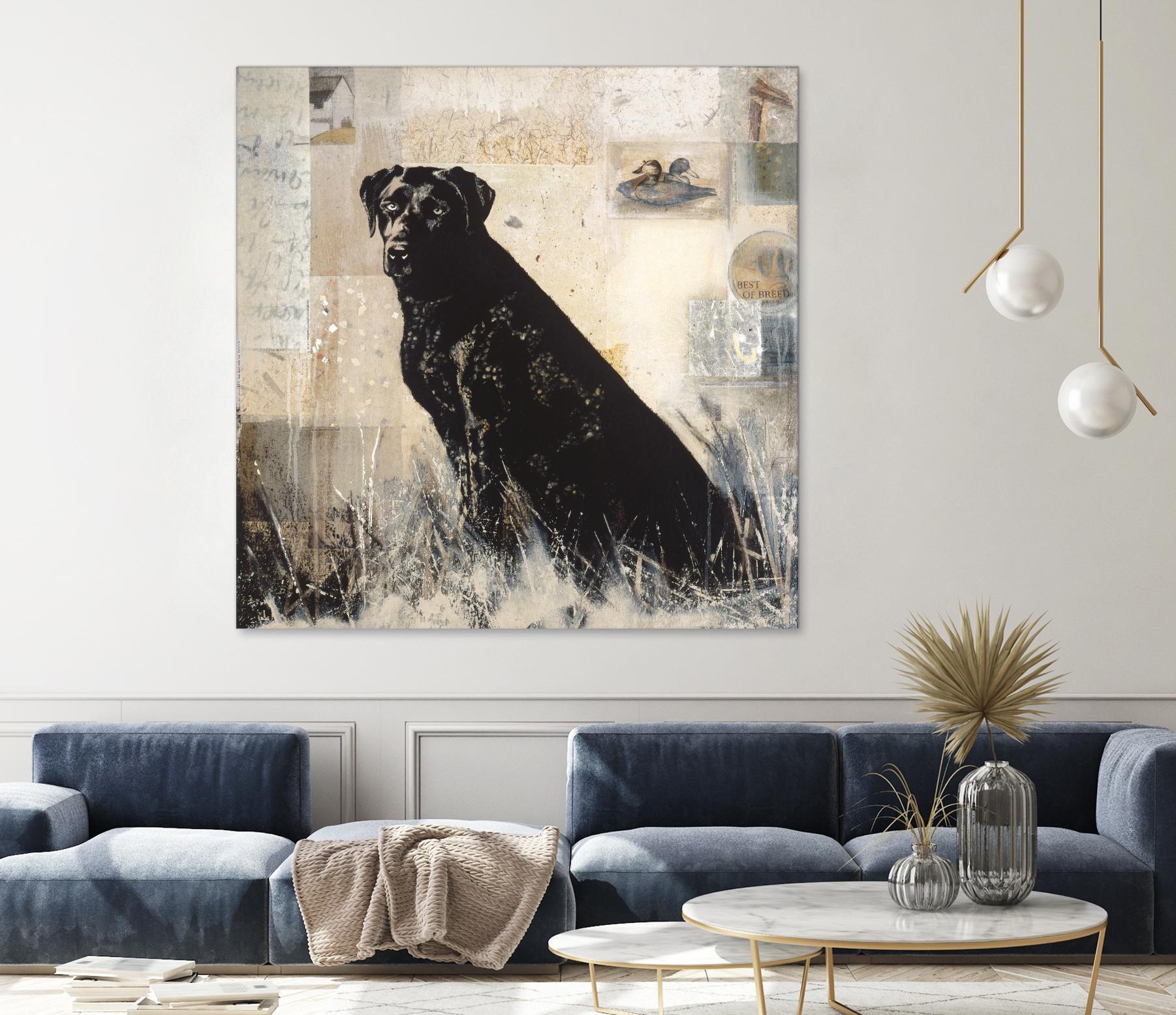 Best of Breed by Mary Calkins on GIANT ART - beige animals