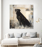 Best of Breed by Mary Calkins on GIANT ART - beige animals