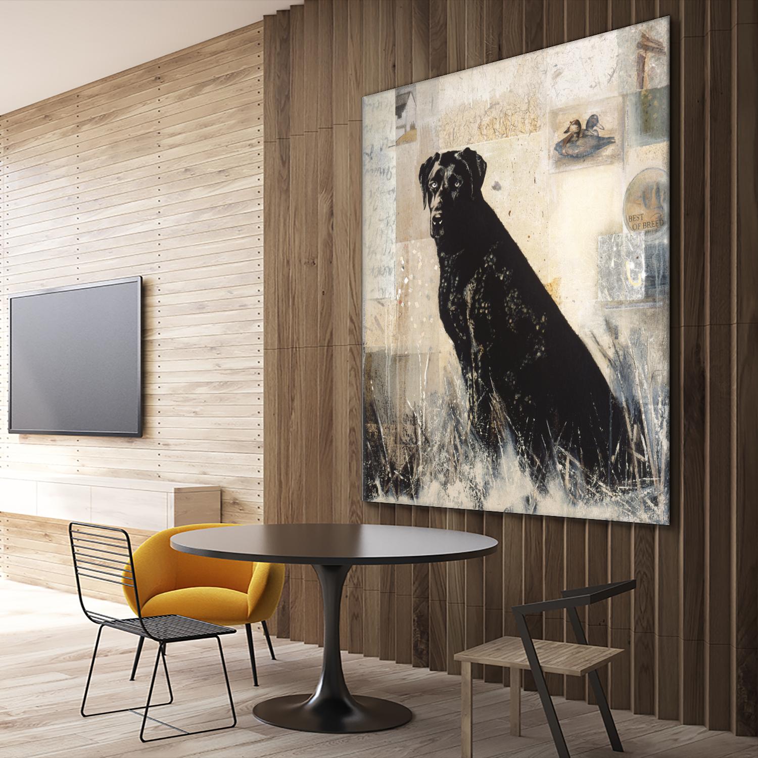 Best of Breed by Mary Calkins on GIANT ART - beige animals