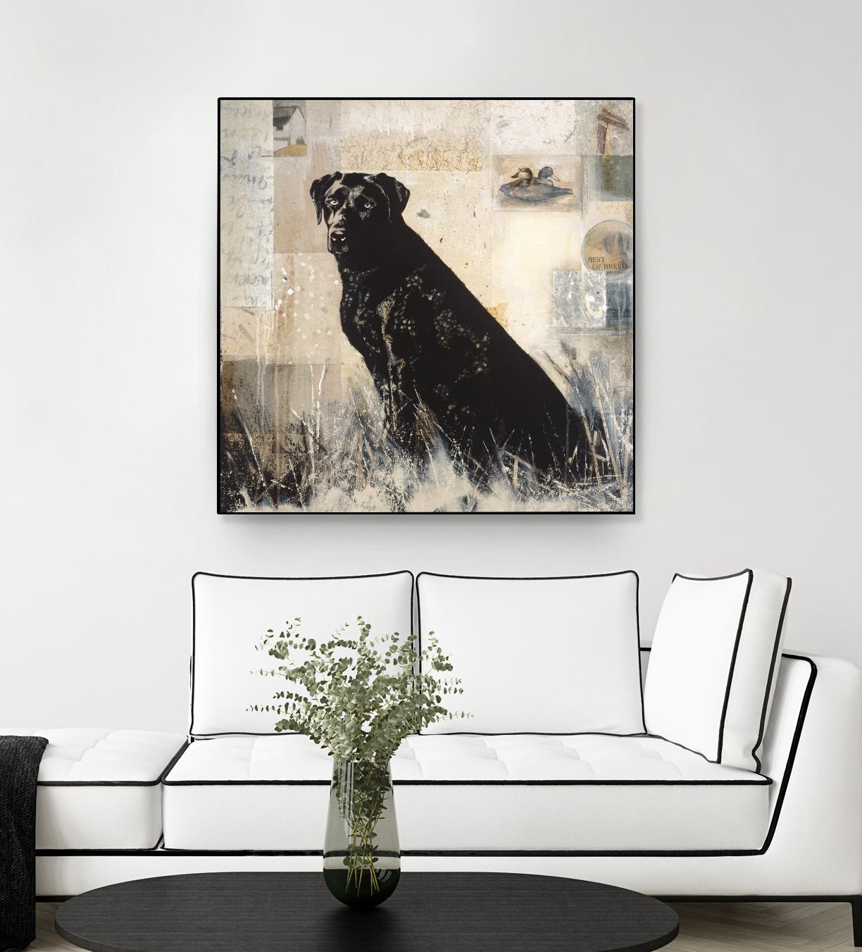 Best of Breed by Mary Calkins on GIANT ART - beige animals