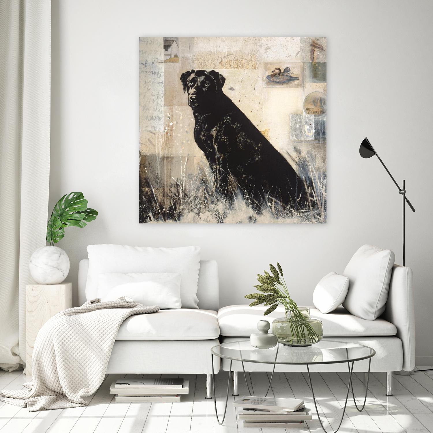 Best of Breed by Mary Calkins on GIANT ART - beige animals