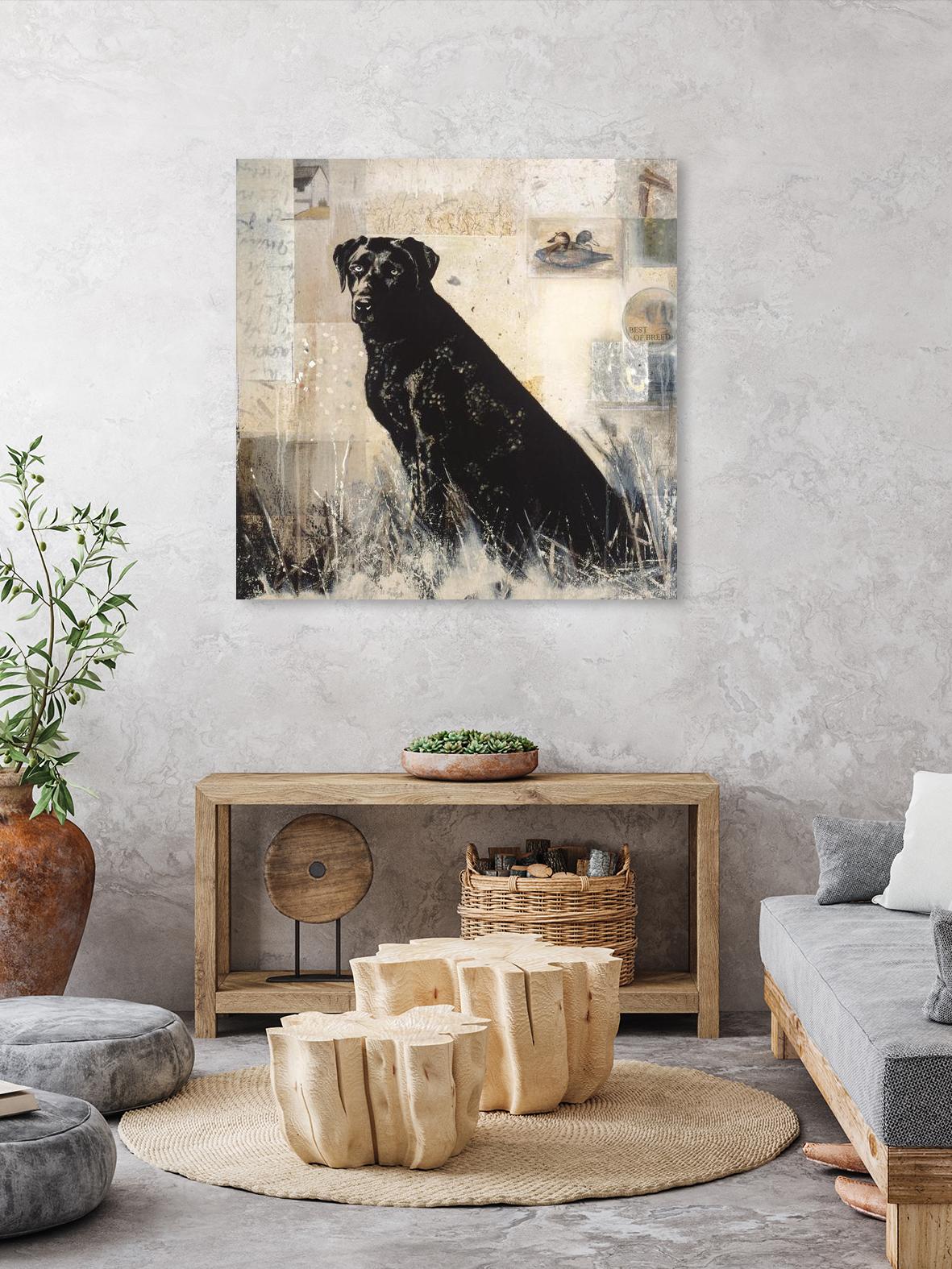 Best of Breed by Mary Calkins on GIANT ART - beige animals