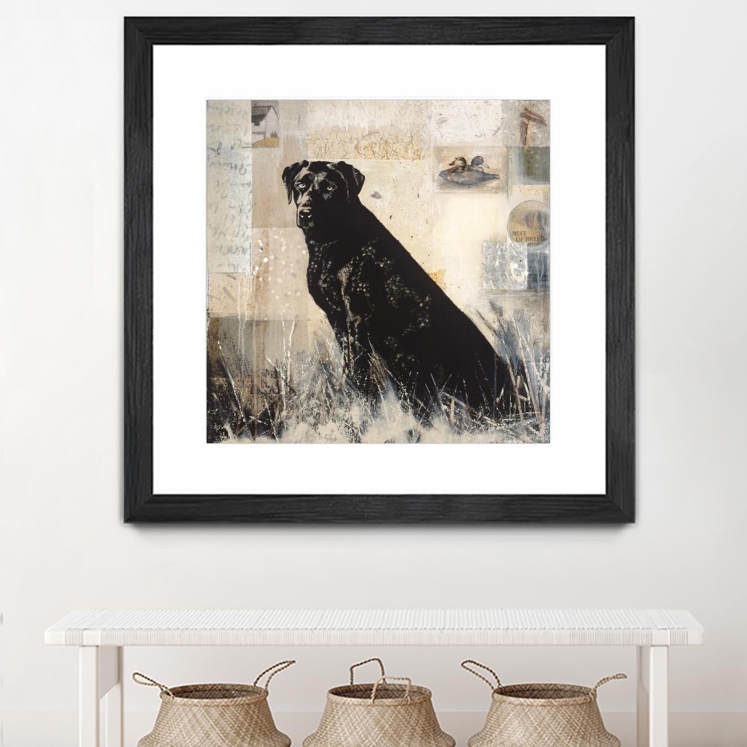 Best of Breed by Mary Calkins on GIANT ART - beige animals