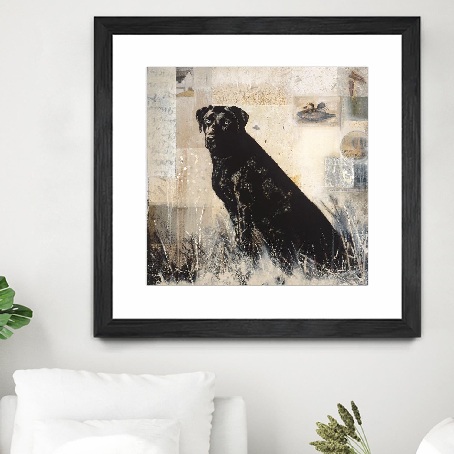 Best of Breed by Mary Calkins on GIANT ART - beige animals