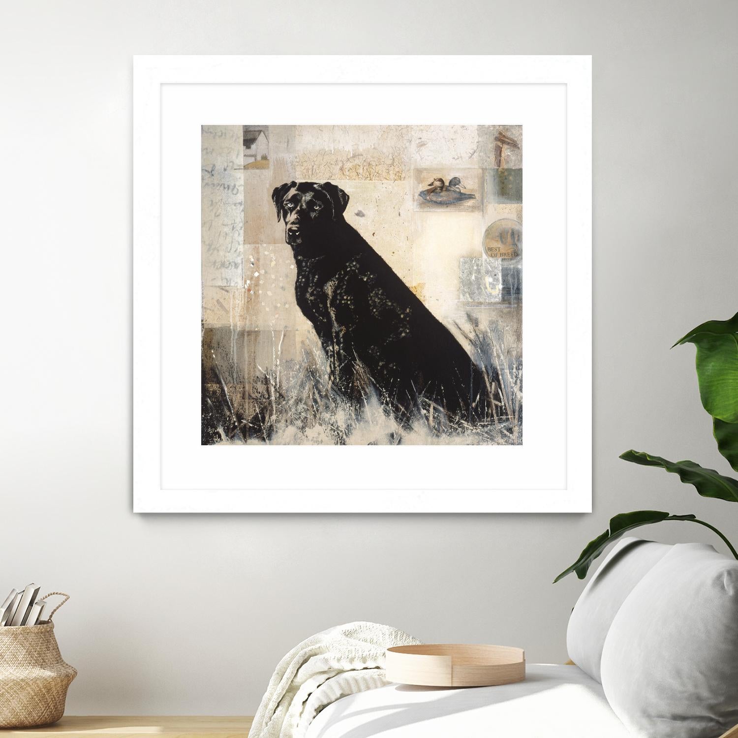 Best of Breed by Mary Calkins on GIANT ART - beige animals