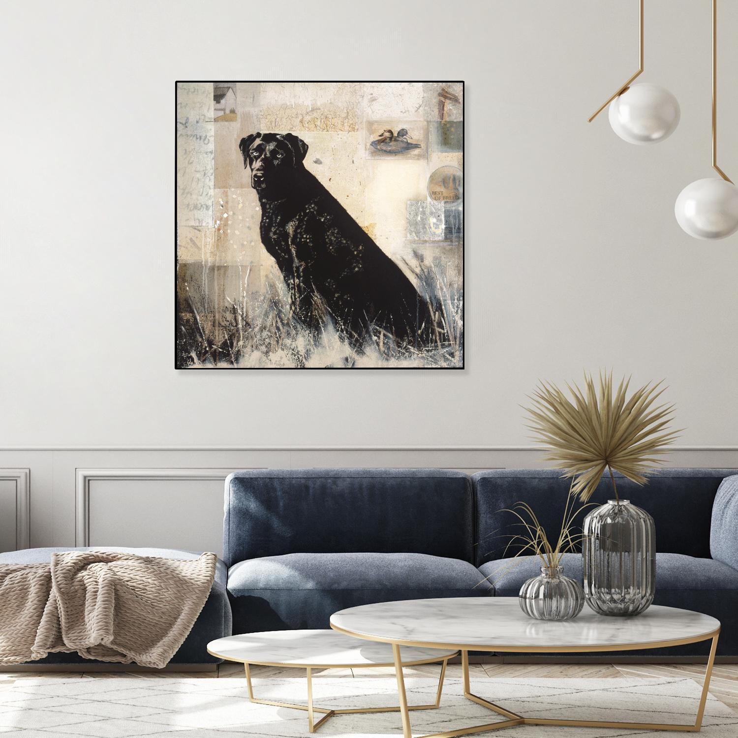 Best of Breed by Mary Calkins on GIANT ART - beige animals